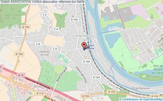 plan association Association Yidika Villennes-sur-Seine