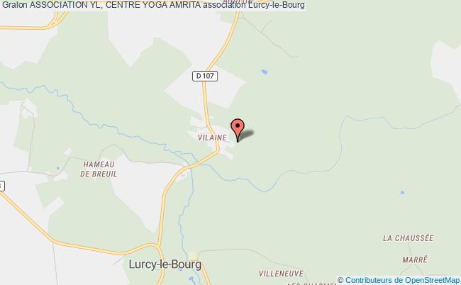 plan association Association Yl, Centre Yoga Amrita Lurcy-le-Bourg