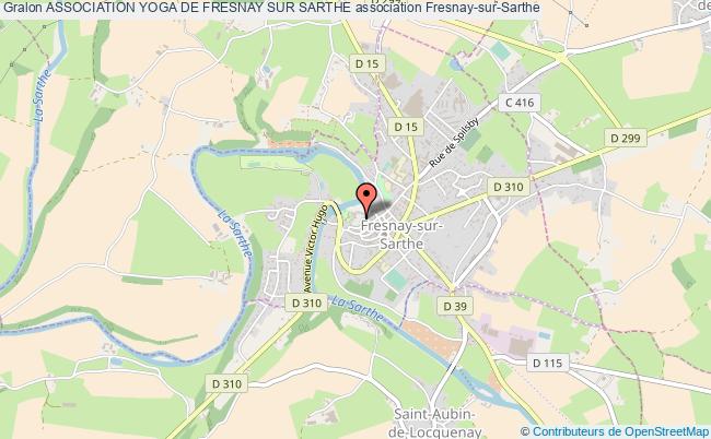 plan association Association Yoga De Fresnay Sur Sarthe Fresnay-sur-Sarthe