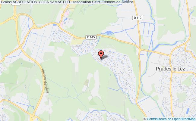 plan association Association Yoga Samasthiti Saint-Clément-de-Rivière