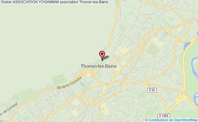 plan association Association Yogammm Thonon-les-Bains