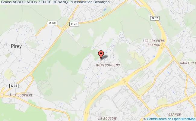 plan association Association Zen De BesanÇon Besançon