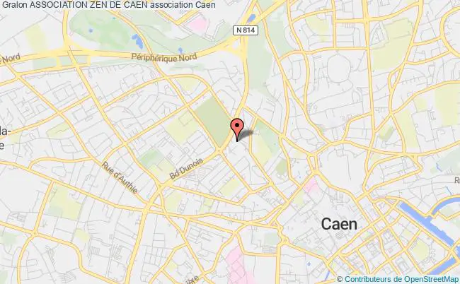 plan association Association Zen De Caen Caen