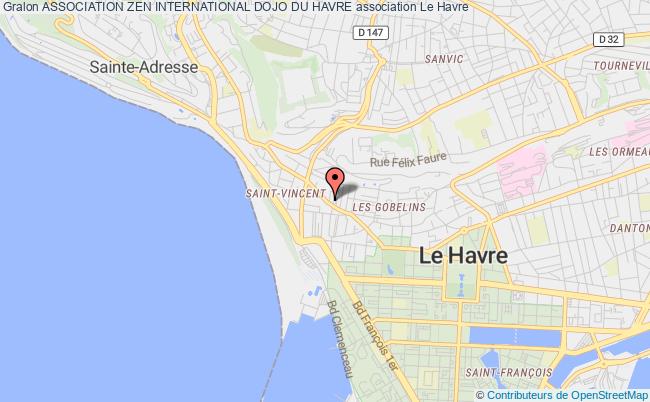 plan association Association Zen International Dojo Du Havre Le Havre