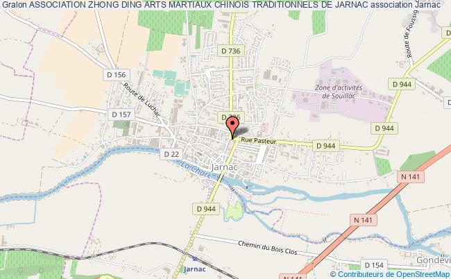plan association Association Zhong Ding Arts Martiaux Chinois Traditionnels De Jarnac Jarnac