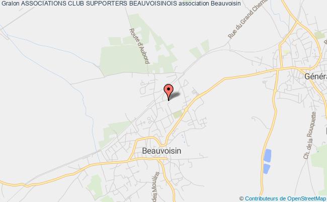 plan association Associations Club Supporters Beauvoisinois Beauvoisin