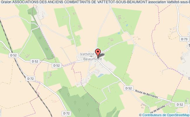 plan association Associations Des Anciens Combattants De Vattetot-sous-beaumont Vattetot-sous-Beaumont