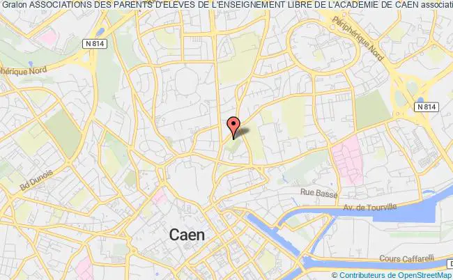 plan association Associations Des Parents D'eleves De L'enseignement Libre De L'academie De Caen Caen