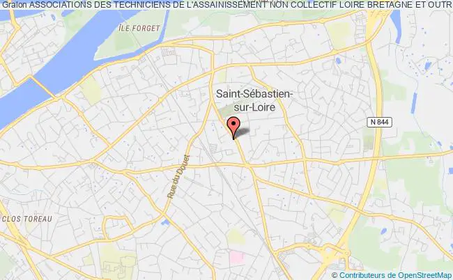 plan association Associations Des Techniciens De L'assainissement Non Collectif Loire Bretagne Et Outre Mer Saint-Sébastien-sur-Loire