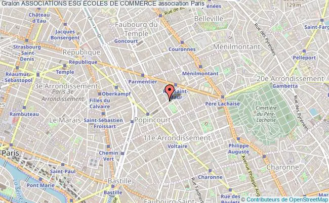 plan association Associations Esg Ecoles De Commerce PARIS