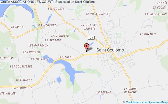 plan association Associations Les Courtils Saint-Coulomb