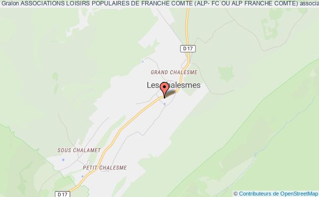 ASSOCIATIONS LOISIRS POPULAIRES DE FRANCHE COMTE (ALP- FC OU ALP FRANCHE COMTE)