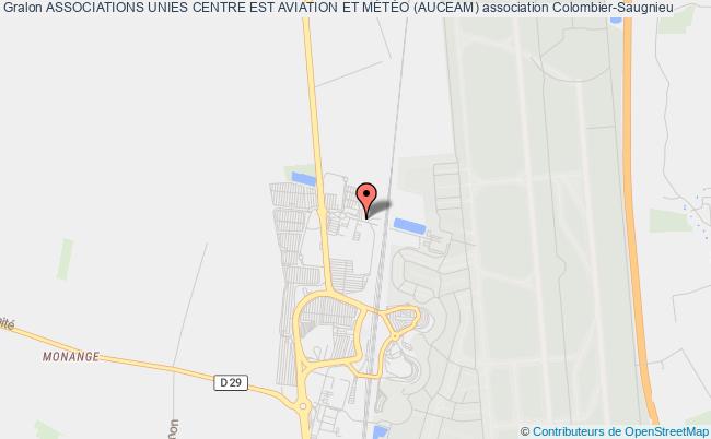 plan association Associations Unies Centre Est Aviation Et MÉtÉo (auceam) Colombier-Saugnieu