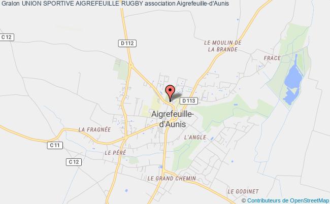 plan association Associaton 'union Sportive Aigrefeuille Rugby' Aigrefeuille-d'Aunis