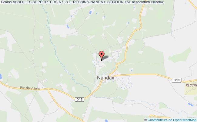 ASSOCIES SUPPORTERS A.S.S.E 'RESSINS-NANDAX' SECTION 157