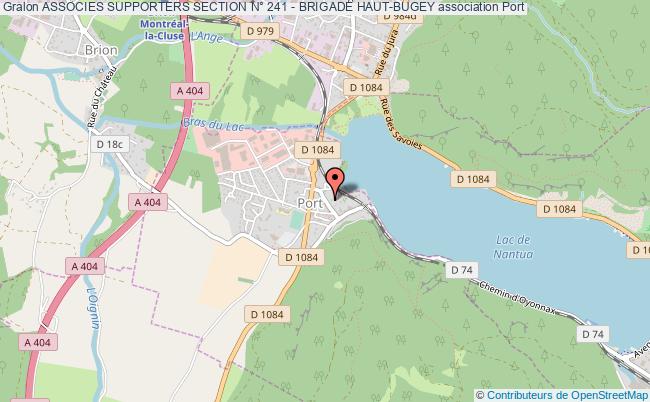 ASSOCIES SUPPORTERS SECTION N° 241 - BRIGADE HAUT-BUGEY