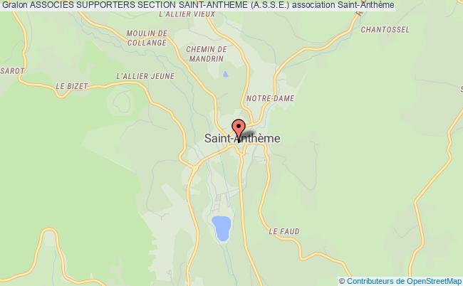 plan association Associes Supporters Section Saint-antheme (a.s.s.e.) Saint-Anthème