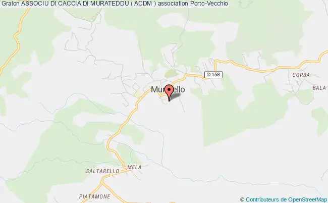 plan association Associu Di Caccia Di Murateddu ( Acdm ) Porto-Vecchio