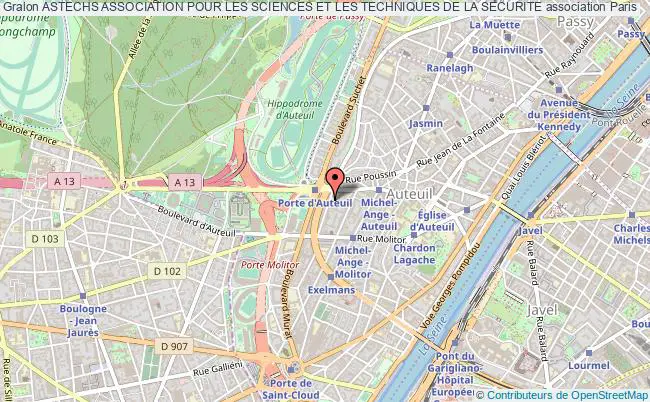 plan association Astechs Association Pour Les Sciences Et Les Techniques De La Securite Paris