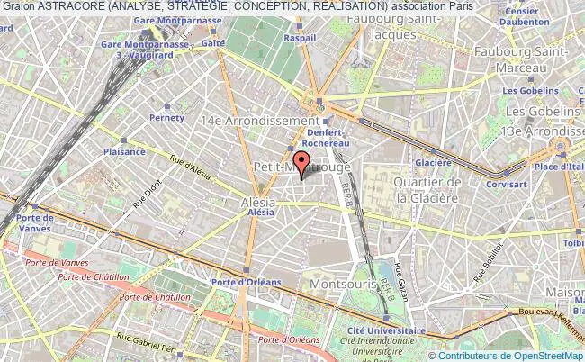 plan association Astracore (analyse, Strategie, Conception, Realisation) Paris 14e