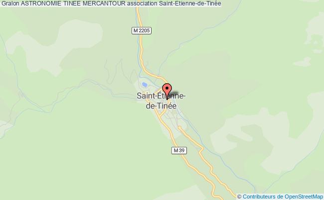 plan association Astronomie Tinee Mercantour Saint-Étienne-de-Tinée