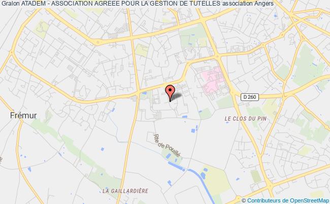 plan association Atadem - Association Agreee Pour La Gestion De Tutelles Angers