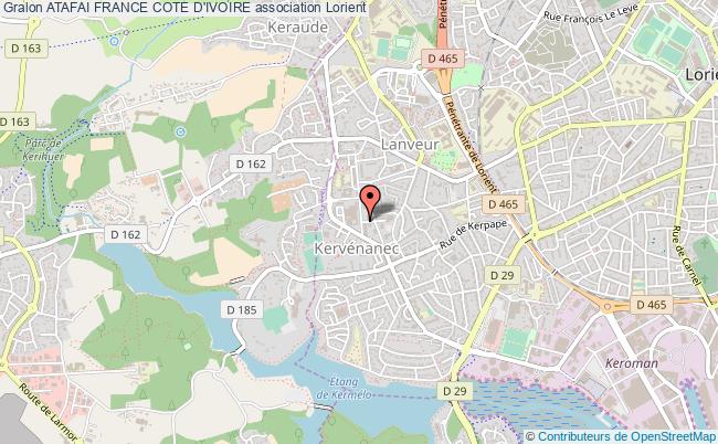 plan association Atafai France Cote D'ivoire Lorient