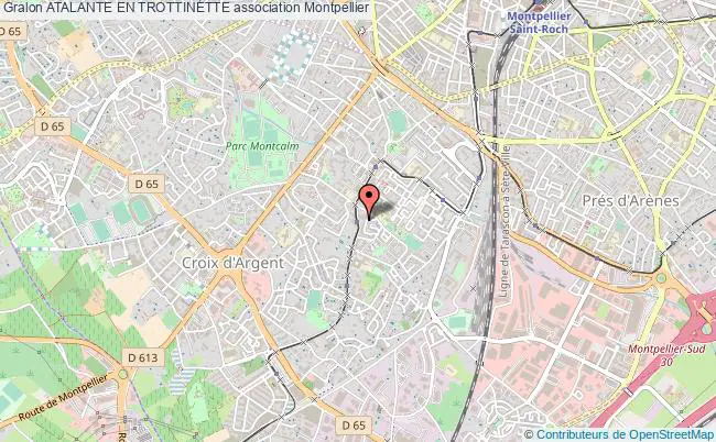 plan association Atalante En Trottinette Montpellier