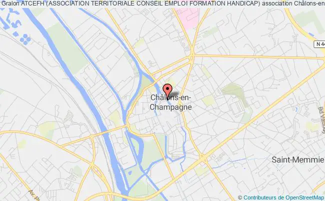 plan association Atcefh (association Territoriale Conseil Emploi Formation Handicap) Châlons-en-Champagne