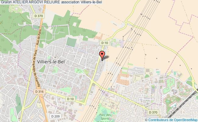 plan association Atelier Argovi Reliure Villiers-le-Bel