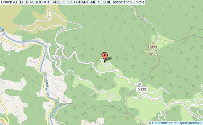 ATELIER ASSOCIATIF ARDÉCHOIS GRAND-MÈRE SCIE