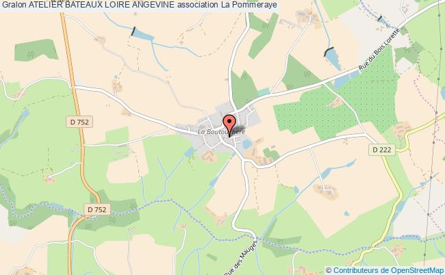plan association Atelier Bateaux Loire Angevine Montjean-sur-Loire