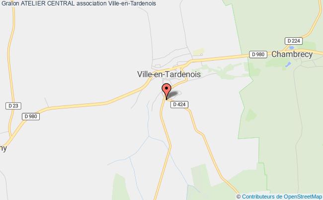 plan association Atelier Central Ville-en-Tardenois