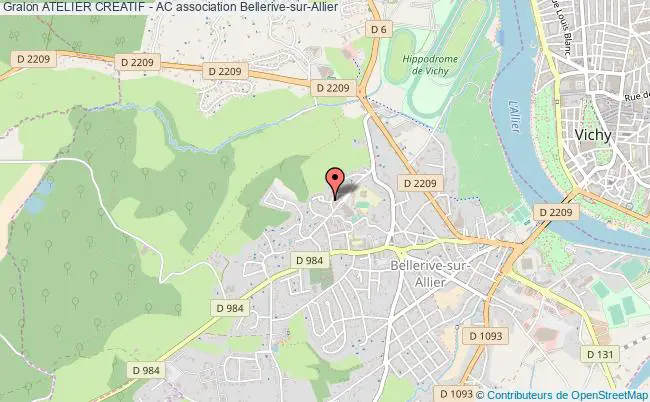 plan association Atelier Creatif - Ac Bellerive-sur-Allier