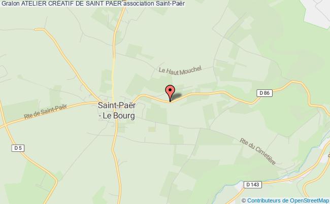 plan association Atelier CrÉatif De Saint Paer Saint-Paër