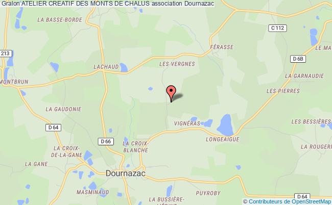 plan association Atelier Creatif Des Monts De Chalus Dournazac