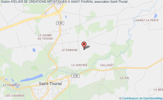 plan association Atelier De CrÉations Artistiques À Saint-thurial Saint-Thurial