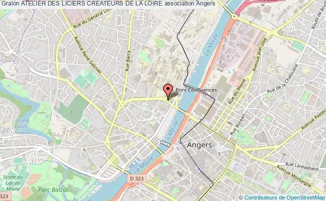 plan association Atelier Des Liciers Createurs De La Loire Angers
