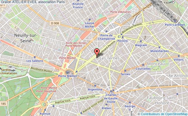 plan association Atelier Eveil Paris