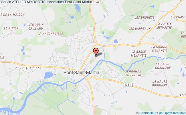 plan association Atelier Myosotis Pont-Saint-Martin