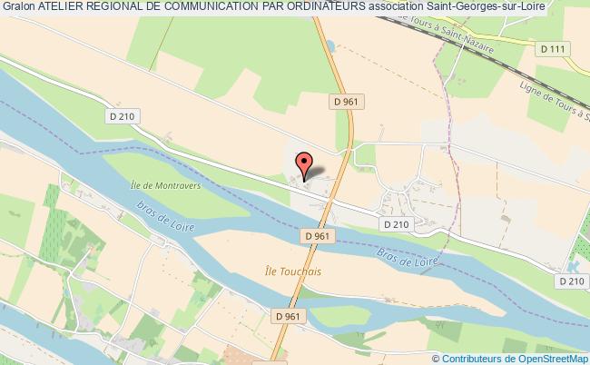 plan association Atelier Regional De Communication Par Ordinateurs Saint-Georges-sur-Loire