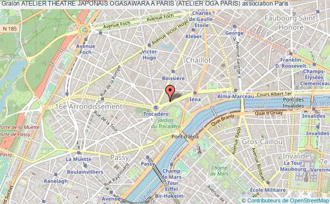 plan association Atelier Theatre Japonais Ogasawara A Paris (atelier Oga Paris) Paris