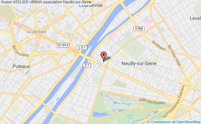 plan association Atelier Urban Neuilly-sur-Seine