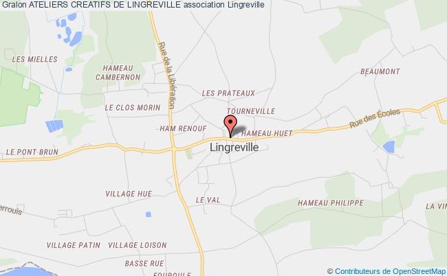 plan association Ateliers Creatifs De Lingreville Lingreville