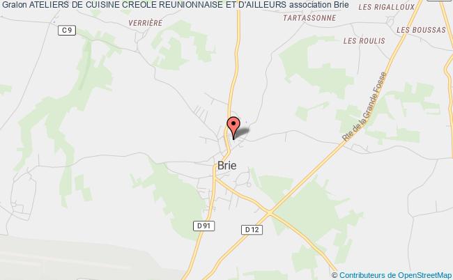 plan association Ateliers De Cuisine Creole Reunionnaise Et D'ailleurs Brie