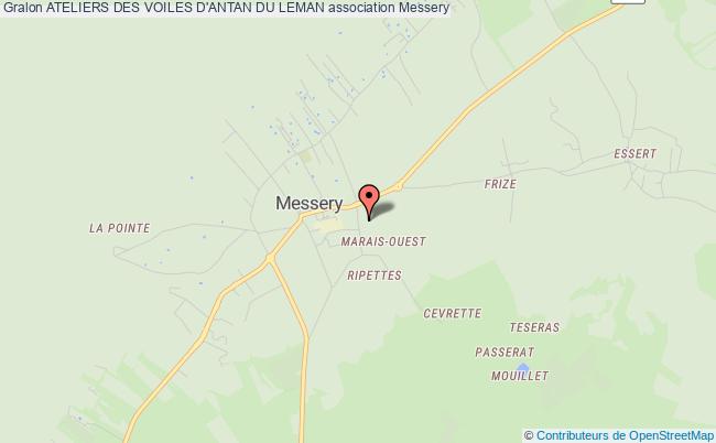 plan association Ateliers Des Voiles D'antan Du Leman Messery