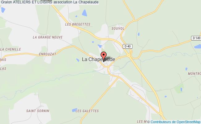 plan association Ateliers Et Loisirs La    Chapelaude