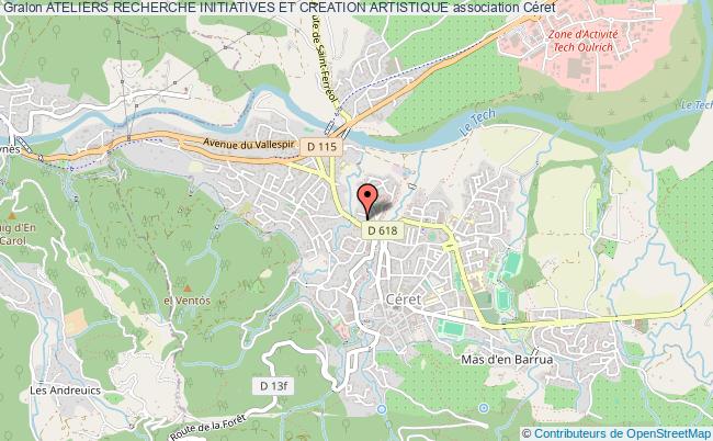 ATELIERS RECHERCHE INITIATIVES ET CREATION ARTISTIQUE