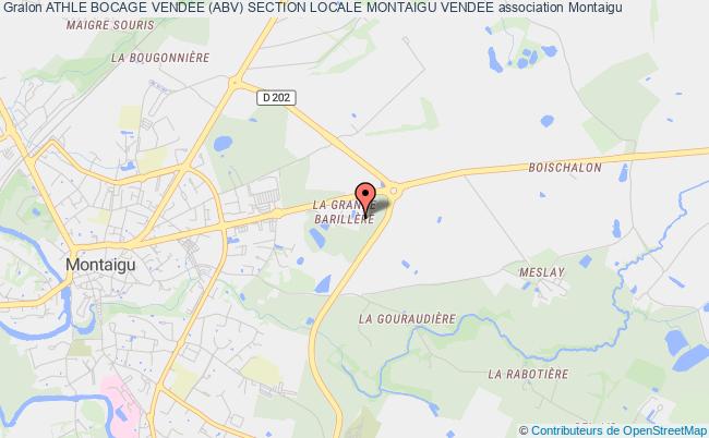 ATHLE BOCAGE VENDEE (ABV) SECTION LOCALE MONTAIGU VENDEE