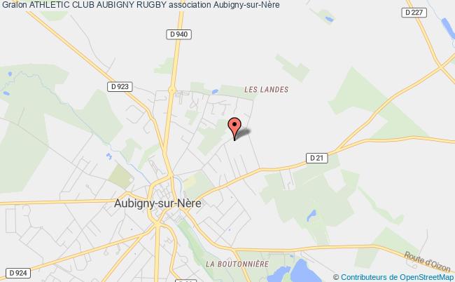 plan association Athletic Club Aubigny Rugby Aubigny-sur-Nère